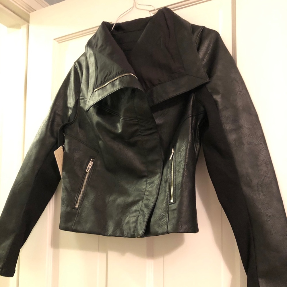 BlankNYC faux leather jacket